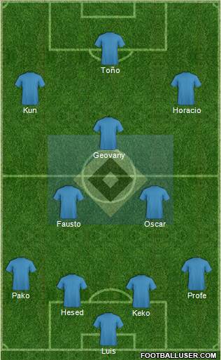 Hamburger SV Formation 2011