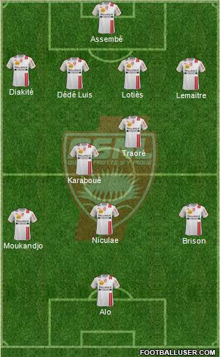 A.S. Nancy Lorraine Formation 2011