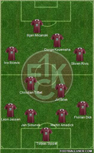 1.FC Kaiserslautern Formation 2011