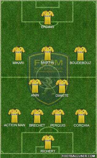 FC Sochaux-Montbéliard Formation 2011