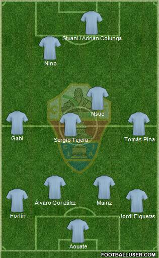 Elche C.F., S.A.D. Formation 2011