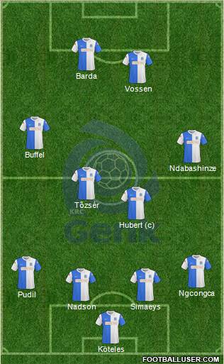 K Racing Club Genk Formation 2011