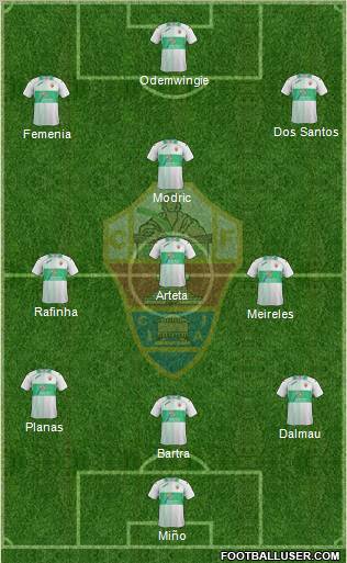 Elche C.F., S.A.D. Formation 2011