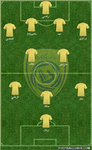 Al-Nassr (KSA) Formation 2011