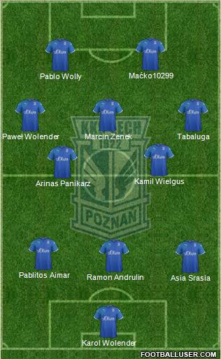 Lech Poznan Formation 2011