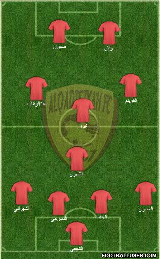 Al-Qadisiyah (KSA) Formation 2011