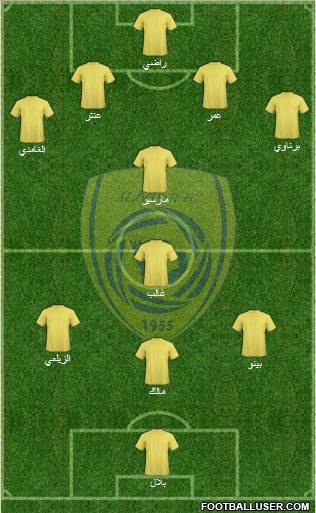 Al-Nassr (KSA) Formation 2011