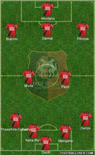 Stade Rennais Football Club Formation 2011