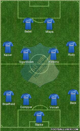 TSG 1899 Hoffenheim Formation 2011