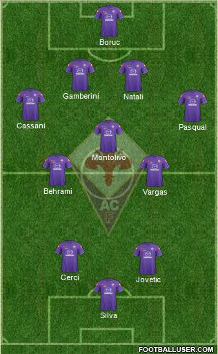 Fiorentina Formation 2011