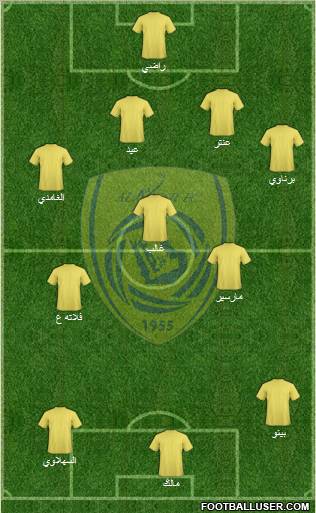 Al-Nassr (KSA) Formation 2011