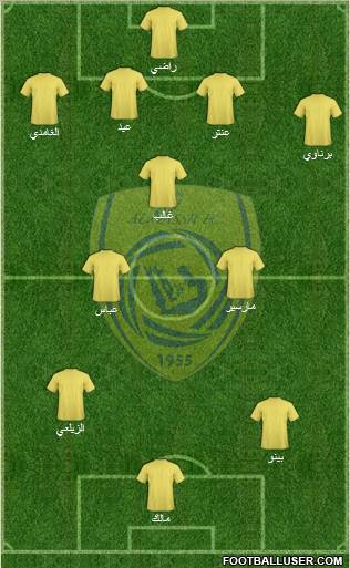 Al-Nassr (KSA) Formation 2011