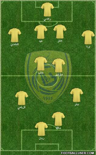 Al-Nassr (KSA) Formation 2011