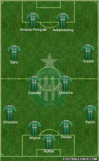 A.S. Saint-Etienne Formation 2011