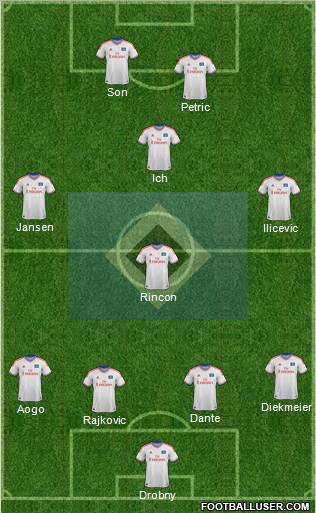 Hamburger SV Formation 2011