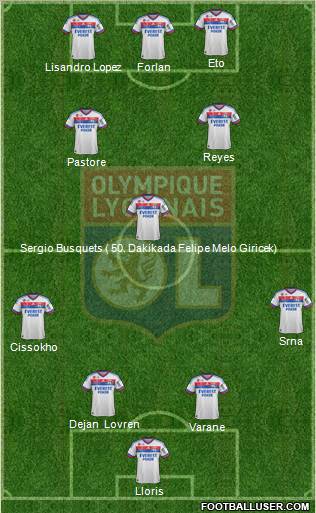 Olympique Lyonnais Formation 2011