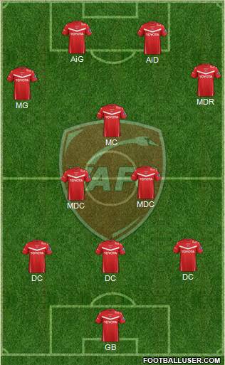 Valenciennes Football Club Formation 2011