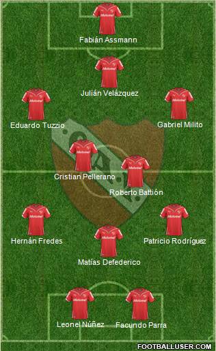 Independiente Formation 2011