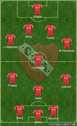 Independiente Formation 2011