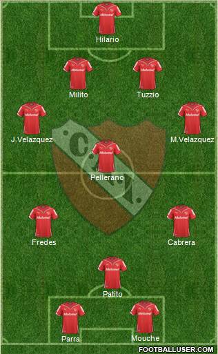 Independiente Formation 2011