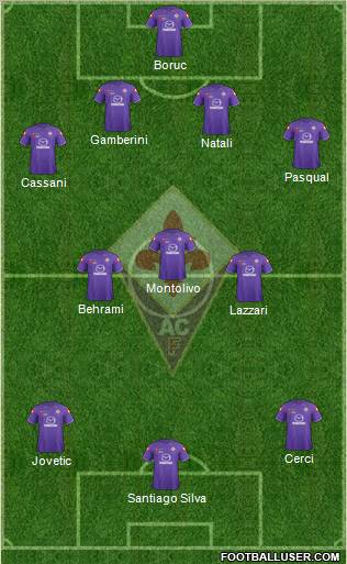 Fiorentina Formation 2011