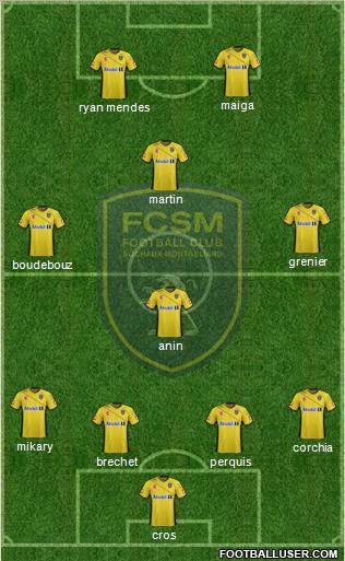 FC Sochaux-Montbéliard Formation 2011