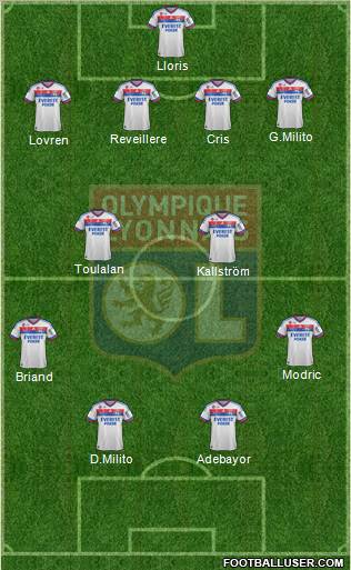 Olympique Lyonnais Formation 2011