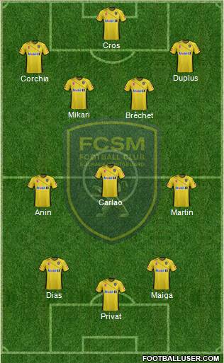 FC Sochaux-Montbéliard Formation 2011