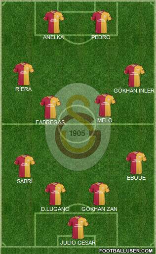 Galatasaray SK Formation 2011