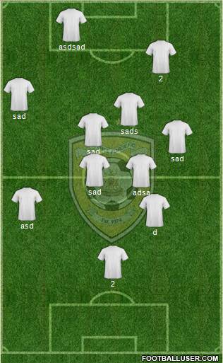 Defence Force FC Formation 2011