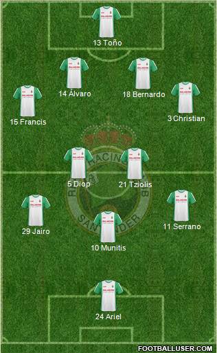 R. Racing Club S.A.D. Formation 2011