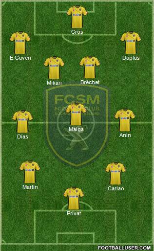 FC Sochaux-Montbéliard Formation 2011