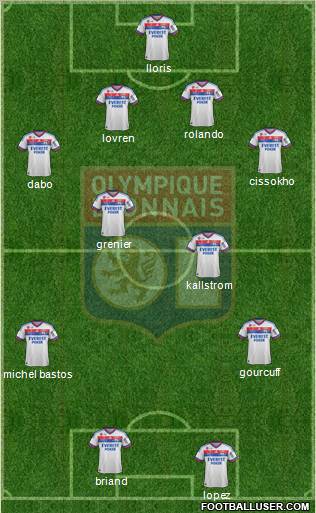 Olympique Lyonnais Formation 2011