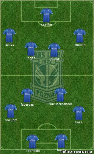 Lech Poznan Formation 2011