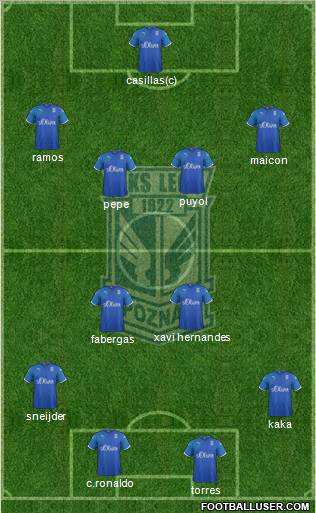 Lech Poznan Formation 2011