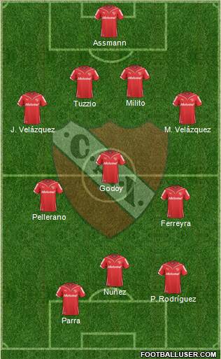 Independiente Formation 2011