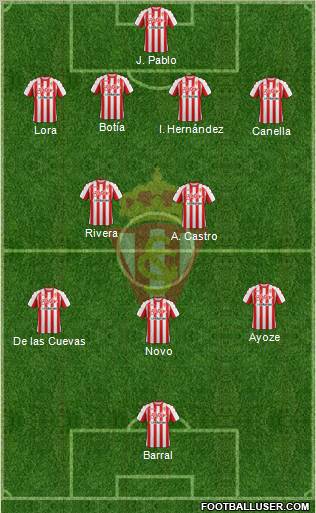 Real Sporting S.A.D. Formation 2011