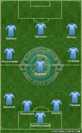 Dnipro Dnipropetrovsk Formation 2011