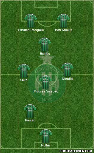 A.S. Saint-Etienne Formation 2011