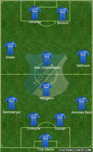 TSG 1899 Hoffenheim Formation 2011