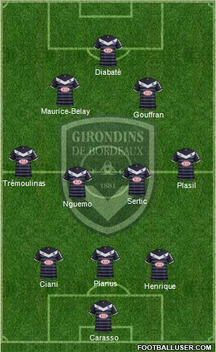 FC Girondins de Bordeaux Formation 2011