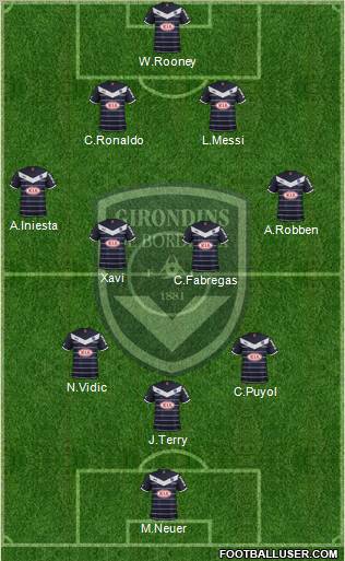 FC Girondins de Bordeaux Formation 2011