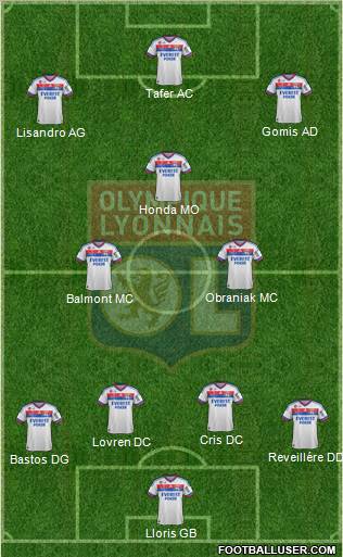 Olympique Lyonnais Formation 2011