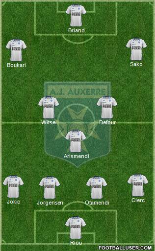 A.J. Auxerre Formation 2011