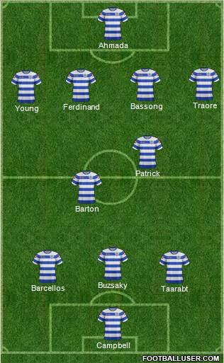 Queens Park Rangers Formation 2011