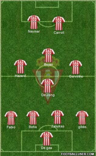 Real Sporting S.A.D. Formation 2011