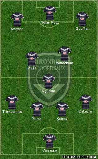 FC Girondins de Bordeaux Formation 2011