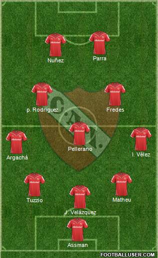 Independiente Formation 2011