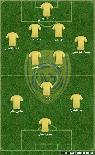 Al-Nassr (KSA) Formation 2011