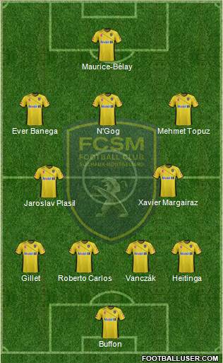 FC Sochaux-Montbéliard Formation 2011